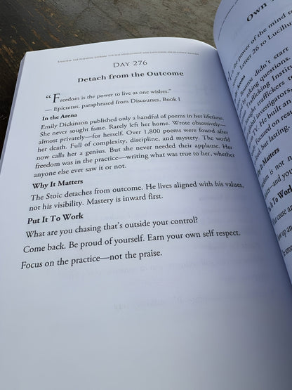 STOICISM: 365 DAILY LESSONS