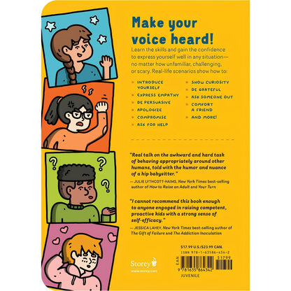 What Can I Say: Guide to Social Skills, Big Feelings, and Hard Conversations For Kids